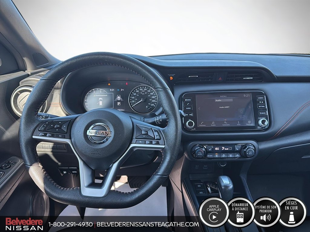 Nissan Kicks SR PREMIUM CUIR BOSE 2021 à Ste-Agathe des Monts, Québec - 10 - w1024h768px