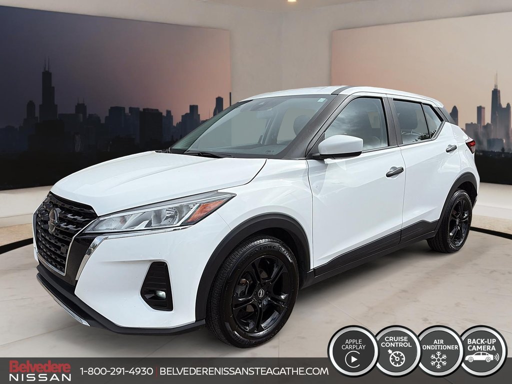 Nissan Kicks S AUTOMATIQUE A/C MAGS 2021 à Ste-Agathe des Monts, Québec - 2 - w1024h768px