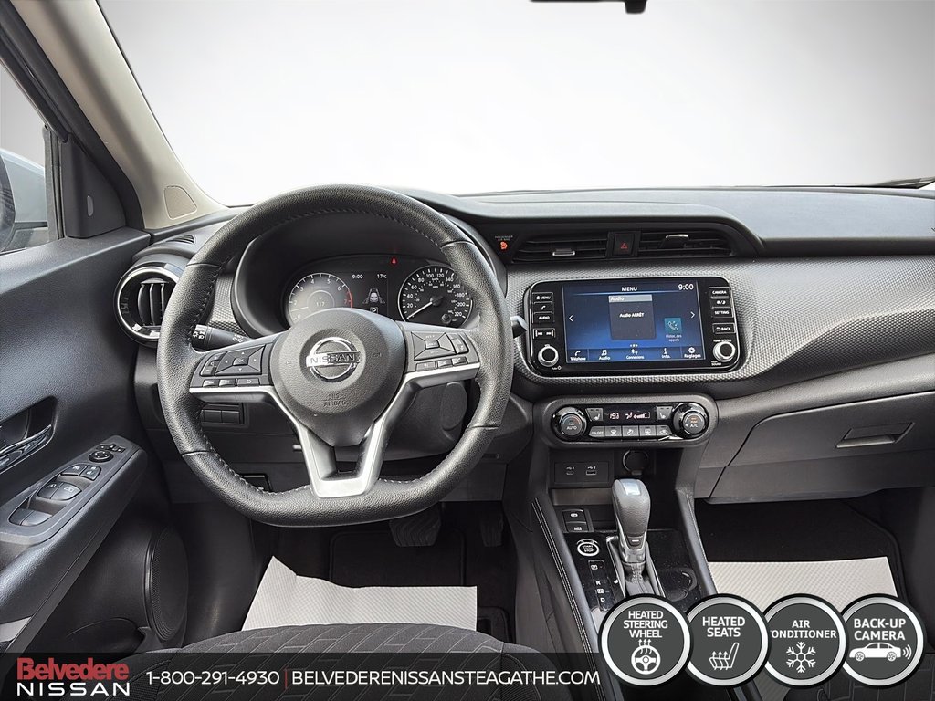 Nissan Kicks SV MAGS APPLE CARPLAY DEMARREUR 2021 à Ste-Agathe des Monts, Québec - 10 - w1024h768px