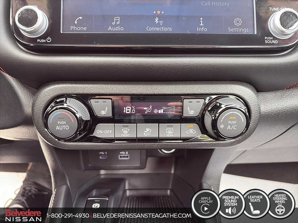 Nissan Kicks SR PREMIUM CUIR BOSE AUDIO 2022 à Ste-Agathe des Monts, Québec - 17 - w1024h768px