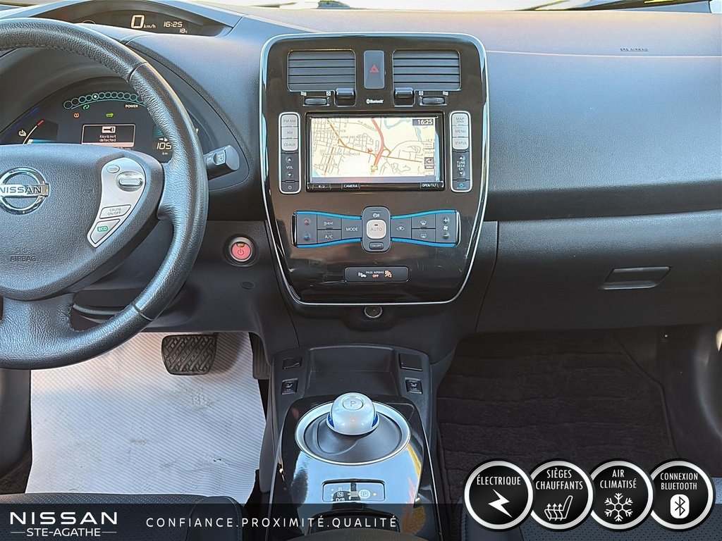 2015 Nissan Leaf SL CUIR BOSE NAVIGATION in Ste-Agathe des Monts, Quebec - 12 - w1024h768px
