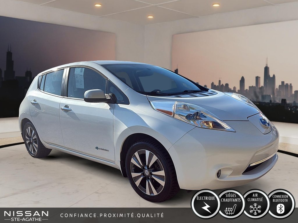 2015 Nissan Leaf SL CUIR BOSE NAVIGATION in Ste-Agathe des Monts, Quebec - 3 - w1024h768px