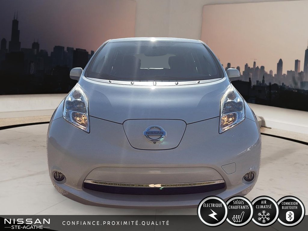 2015 Nissan Leaf SL CUIR BOSE NAVIGATION in Ste-Agathe des Monts, Quebec - 2 - w1024h768px