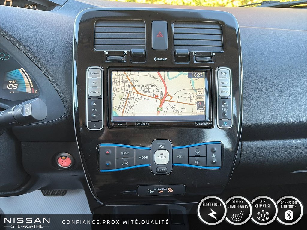 2015 Nissan Leaf SL CUIR BOSE NAVIGATION in Ste-Agathe des Monts, Quebec - 20 - w1024h768px