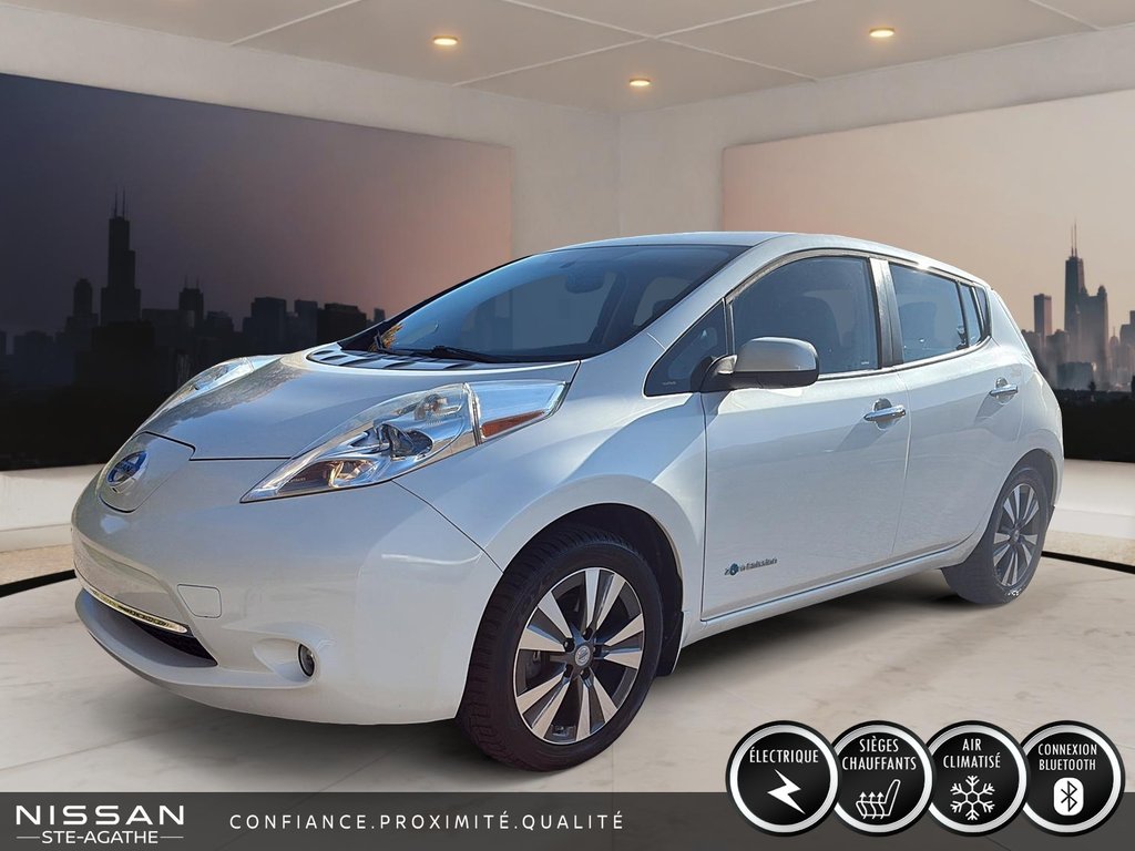 2015 Nissan Leaf SL CUIR BOSE NAVIGATION in Ste-Agathe des Monts, Quebec - 1 - w1024h768px
