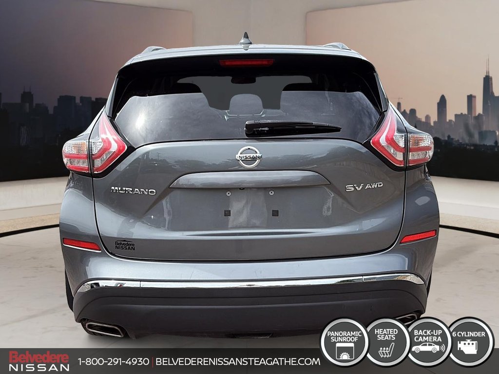 Nissan Murano SV AWD 2018 à Ste-Agathe des Monts, Québec - 4 - w1024h768px