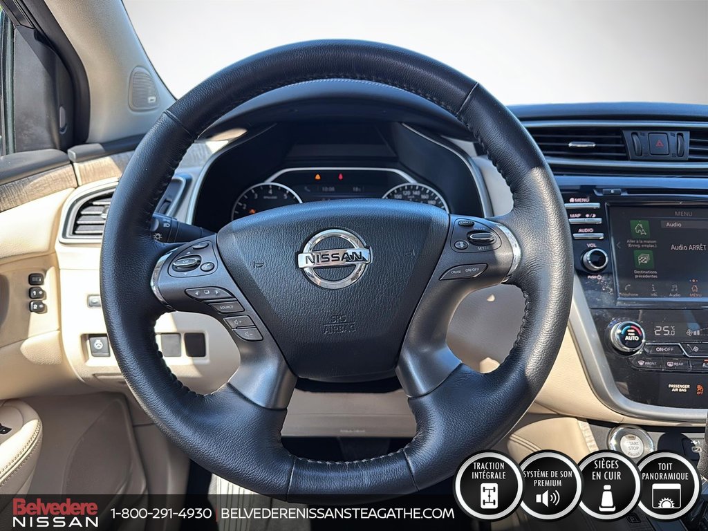 Nissan Murano SL AWD TOIT PANO BOSE NAVI 2019 à Ste-Agathe des Monts, Québec - 11 - w1024h768px