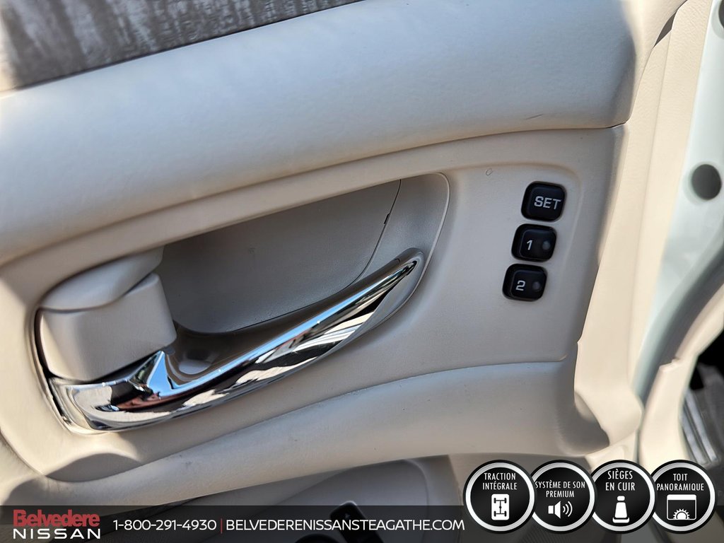 Nissan Murano SL AWD TOIT PANO BOSE NAVI 2019 à Ste-Agathe des Monts, Québec - 15 - w1024h768px