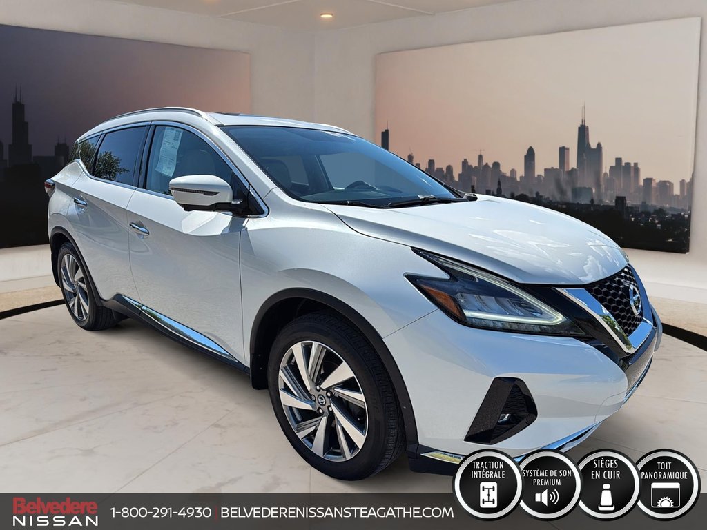 Nissan Murano SL AWD TOIT PANO BOSE NAVI 2019 à Ste-Agathe des Monts, Québec - 3 - w1024h768px