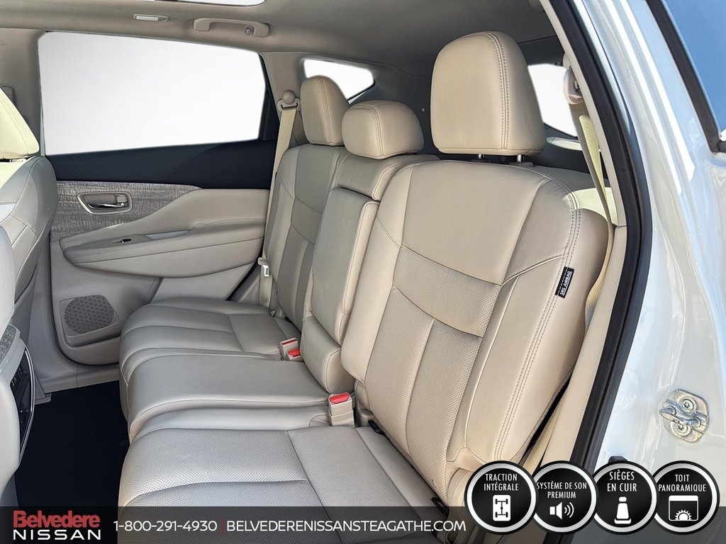 Nissan Murano SL AWD TOIT PANO BOSE NAVI 2019 à Ste-Agathe des Monts, Québec - 9 - w1024h768px