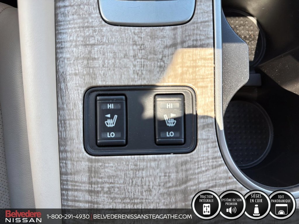 Nissan Murano SL AWD TOIT PANO BOSE NAVI 2019 à Ste-Agathe des Monts, Québec - 16 - w1024h768px