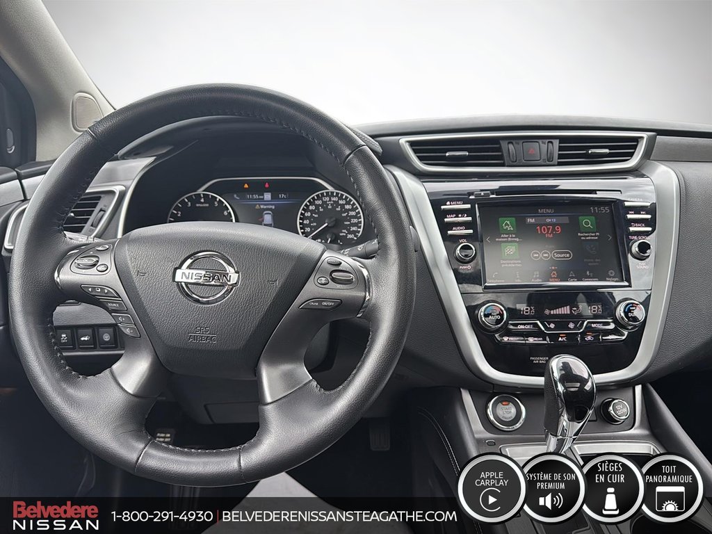 Nissan Murano SL MIDNIGHT EDITION CUIR TOIT PANO 2021 à Ste-Agathe des Monts, Québec - 10 - w1024h768px
