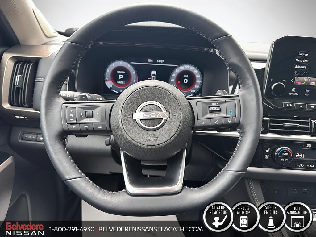 Nissan Pathfinder Platinum CUIR TOIT PANO JANTES 20PO 2024 à Ste-Agathe des Monts, Québec - 12 - w1024h768px