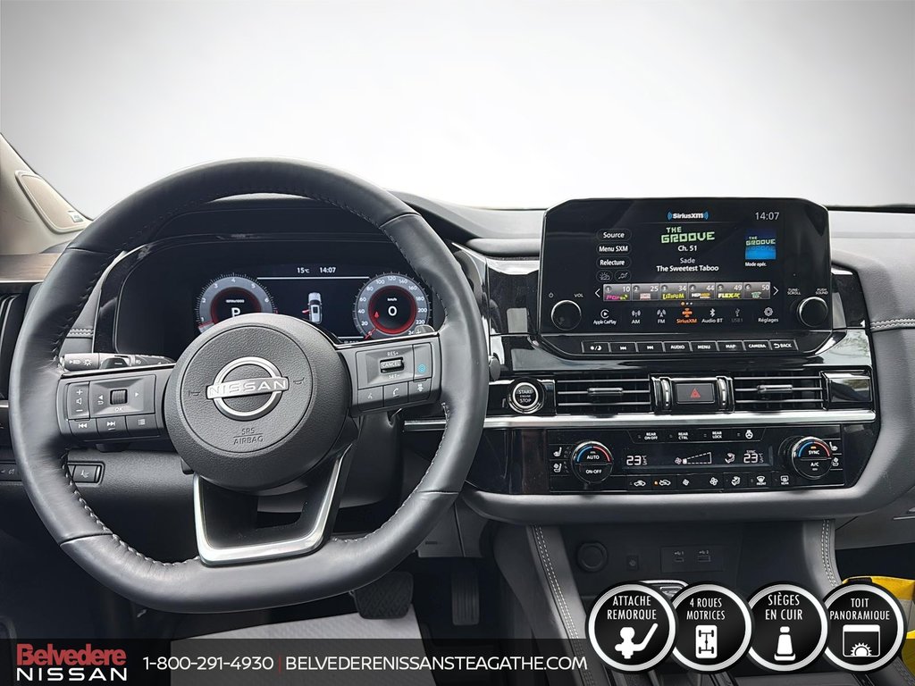 Nissan Pathfinder Platinum CUIR TOIT PANO JANTES 20PO 2024 à Ste-Agathe des Monts, Québec - 11 - w1024h768px