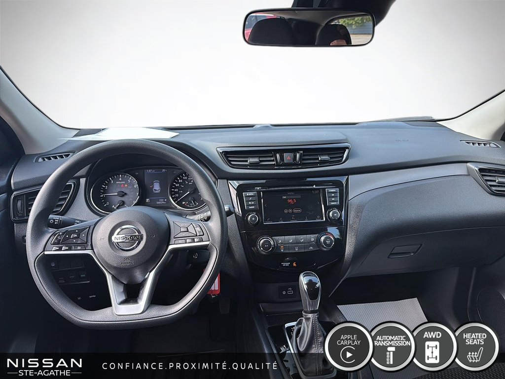 Nissan Qashqai S AWD CAMERA RECUL APPLE CARPLAY 2021 à Ste-Agathe des Monts, Québec - 12 - w1024h768px