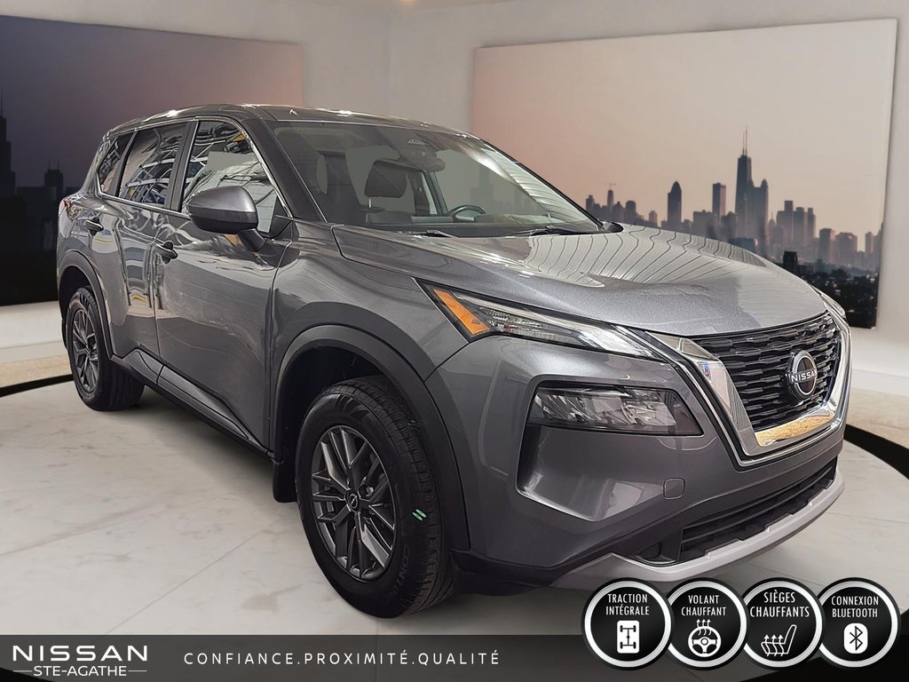 Nissan Rogue S AWD MAGS DEMARREUR A DISTANCE 2022 à Ste-Agathe des Monts, Québec - 3 - w1024h768px