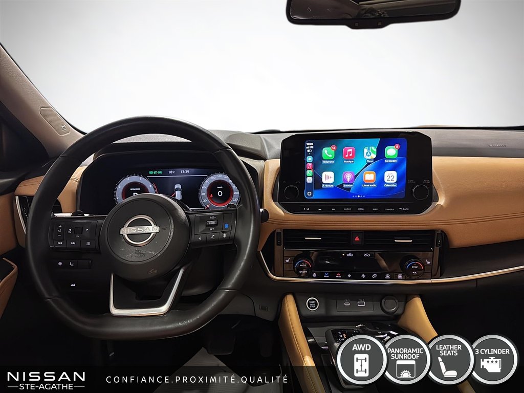 Nissan Rogue PLATINUM 2 TONS 2023 à Ste-Agathe des Monts, Québec - 12 - w1024h768px