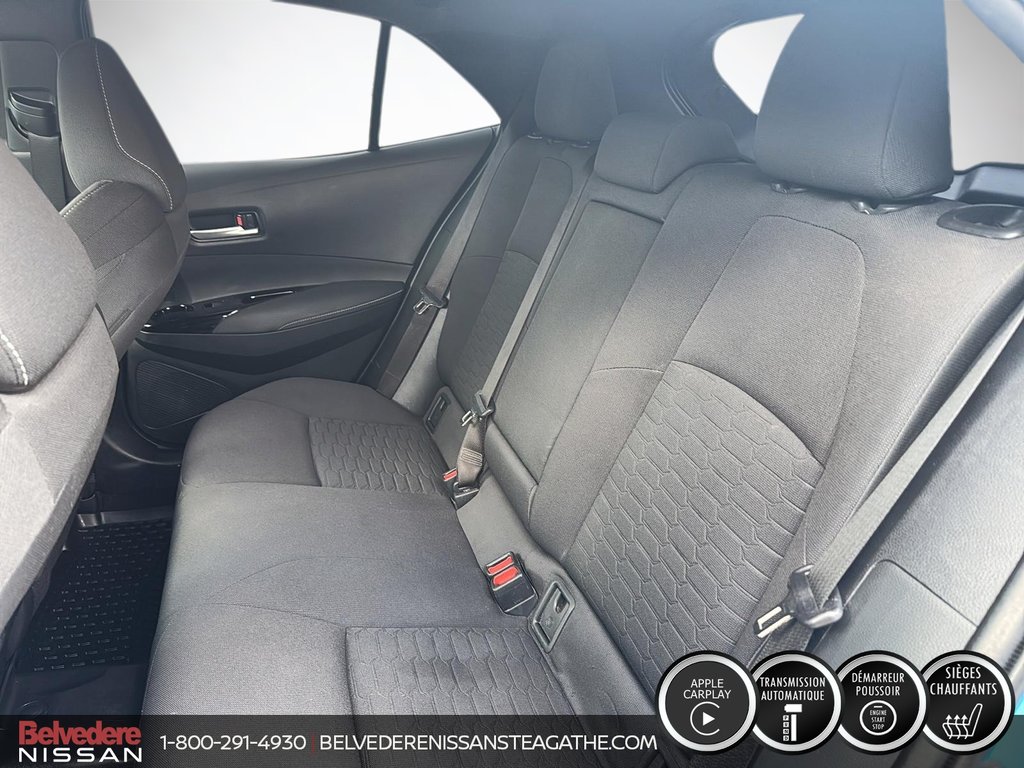 Toyota Corolla Hatchback SE HATCHBACK CVT JANTES 18 PO 2022 à Ste-Agathe des Monts, Québec - 9 - w1024h768px
