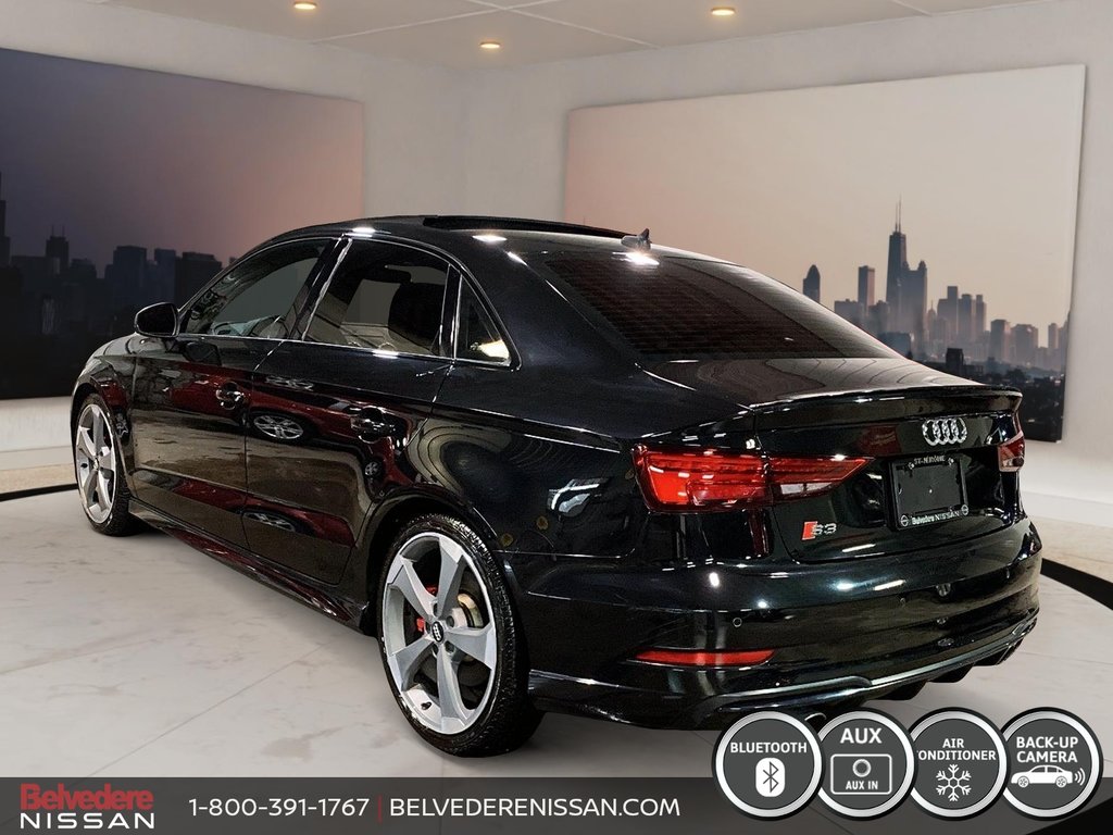 S3 SEDAN S3 QUATTRO AUTOMATIQUE CUIR/ROUGE MAGS 19'' TOIT 2019 à Saint-Jérôme, Québec - 5 - w1024h768px