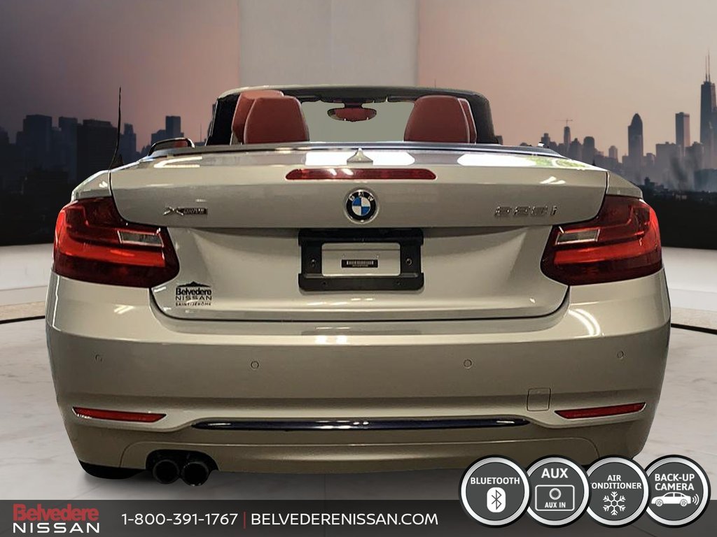 BMW 2 Series 228i xDrive DÉCAPOTABLE MAGS CUIR BLUETOOTH CAMÉRA 2015 à Saint-Jérôme, Québec - 4 - w1024h768px