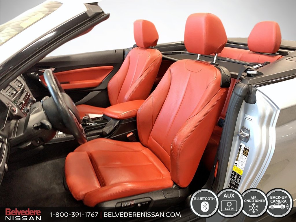 BMW 2 Series 228i xDrive DÉCAPOTABLE MAGS CUIR BLUETOOTH CAMÉRA 2015 à Saint-Jérôme, Québec - 9 - w1024h768px