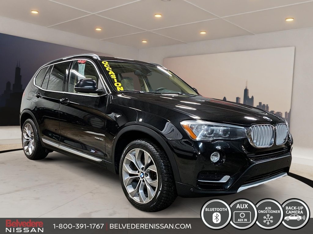 BMW X3 X-DRIVE 35I AWD TOIT PANO NAVIGATION CAM 2015 à Saint-Jérôme, Québec - 3 - w1024h768px