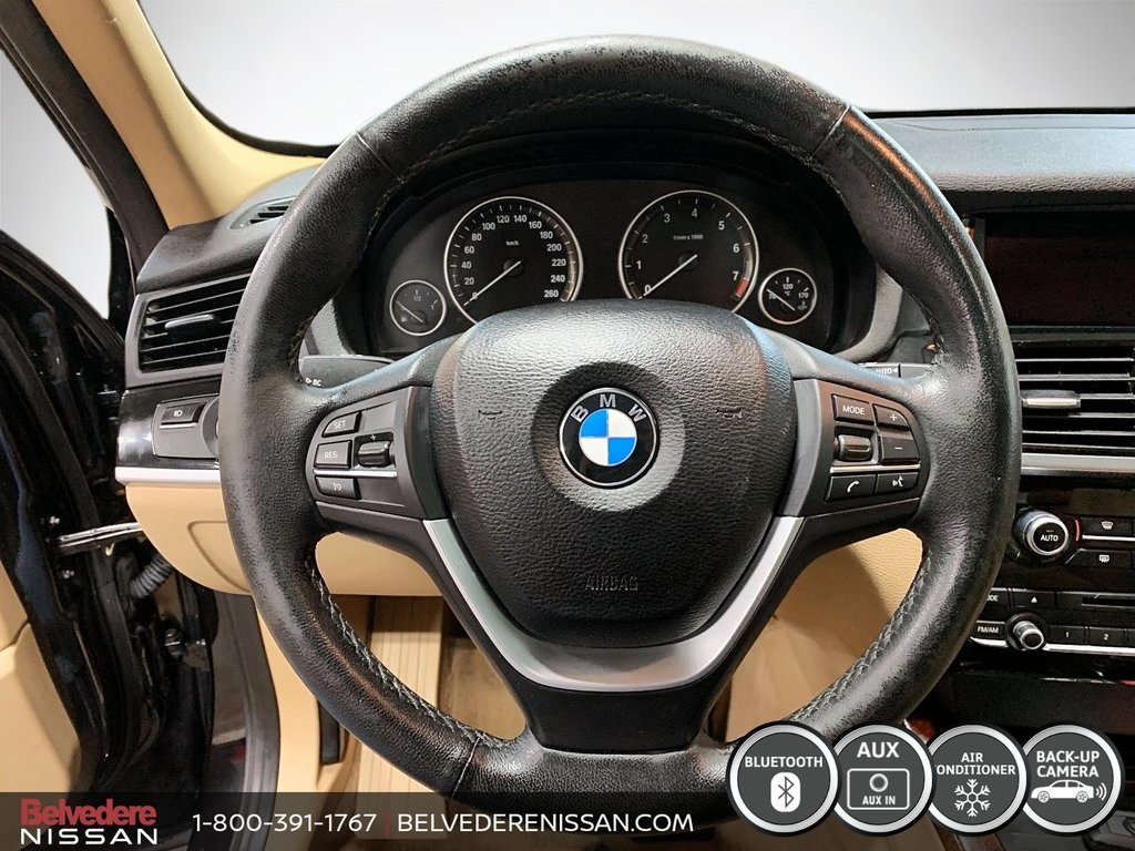 BMW X3 X-DRIVE 35I AWD TOIT PANO NAVIGATION CAM 2015 à Saint-Jérôme, Québec - 13 - w1024h768px