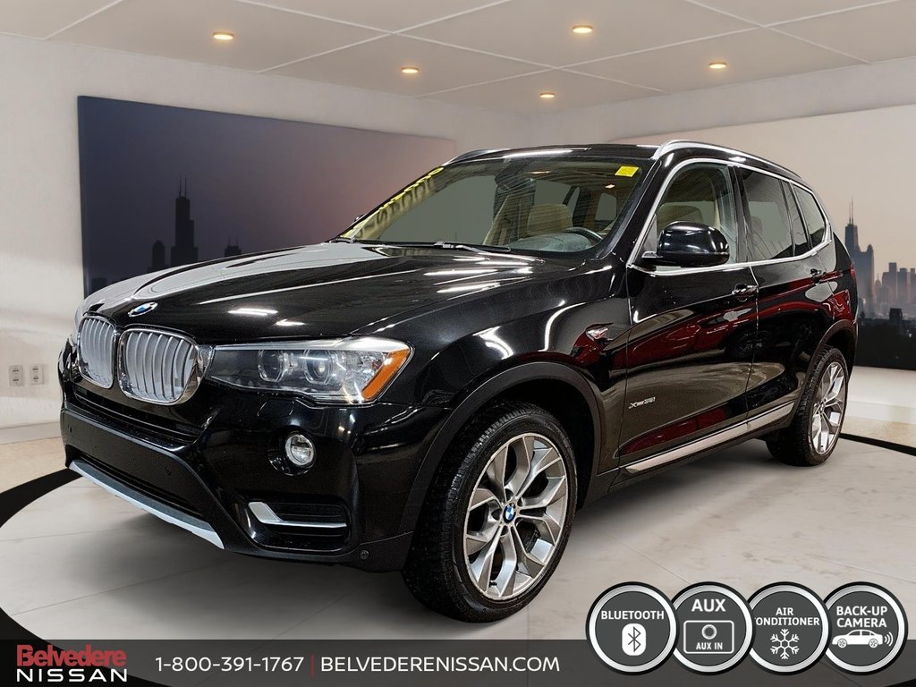 BMW X3 X-DRIVE 35I AWD TOIT PANO NAVIGATION CAM 2015 à Saint-Jérôme, Québec - 1 - w1024h768px