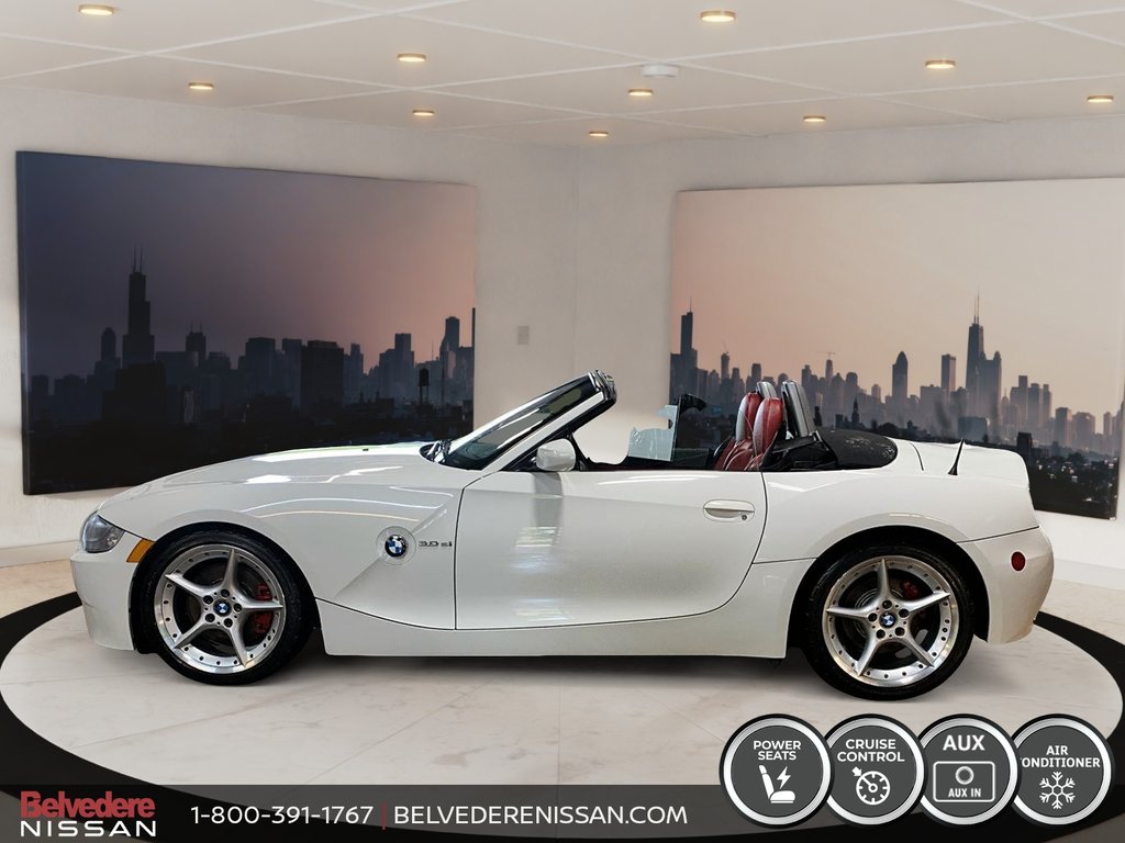 BMW Z4 3.0 SI DÉCAPOTABLE CUIR ROUGE CRUISE PREMIUM SOUND 2006 à Saint-Jérôme, Québec - 14 - w1024h768px