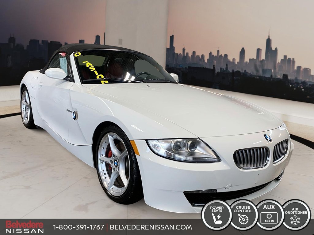 BMW Z4 3.0 SI DÉCAPOTABLE CUIR ROUGE CRUISE PREMIUM SOUND 2006 à Saint-Jérôme, Québec - 3 - w1024h768px