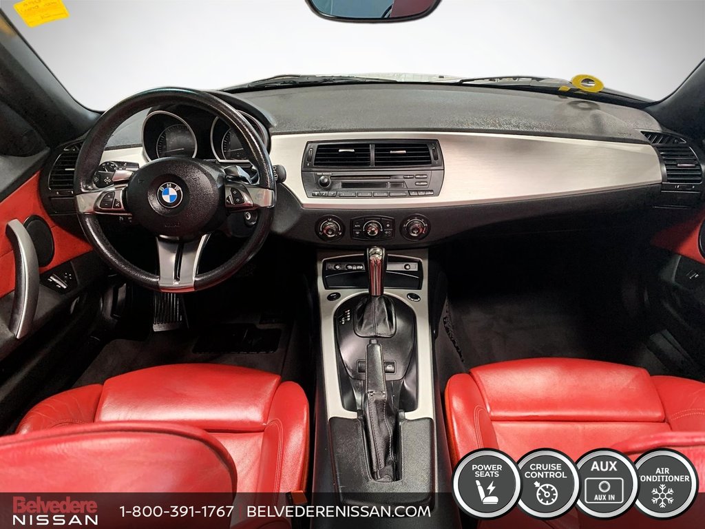 BMW Z4 3.0 SI DÉCAPOTABLE CUIR ROUGE CRUISE PREMIUM SOUND 2006 à Saint-Jérôme, Québec - 15 - w1024h768px