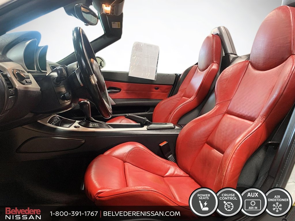 BMW Z4 3.0 SI DÉCAPOTABLE CUIR ROUGE CRUISE PREMIUM SOUND 2006 à Saint-Jérôme, Québec - 16 - w1024h768px