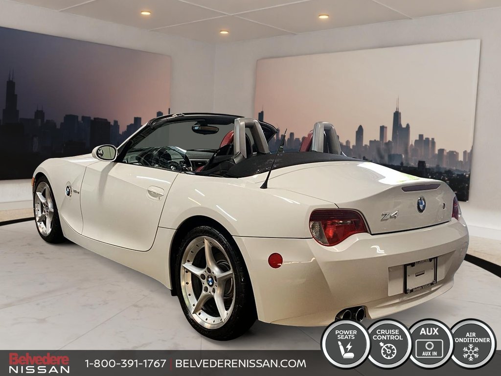 BMW Z4 3.0 SI DÉCAPOTABLE CUIR ROUGE CRUISE PREMIUM SOUND 2006 à Saint-Jérôme, Québec - 13 - w1024h768px