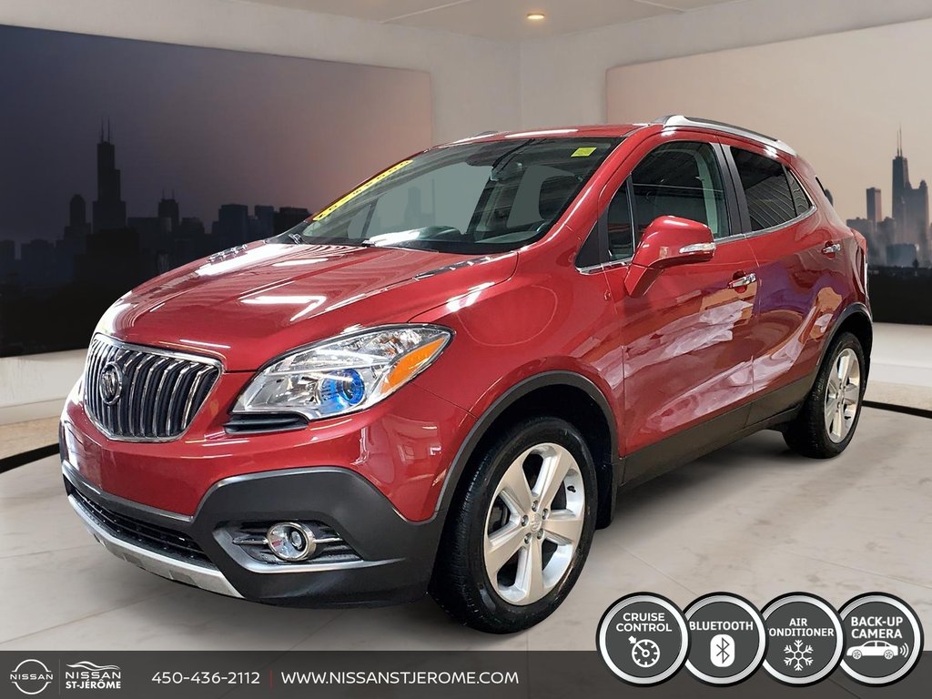 2015 Buick Encore CONVENIENCE AWD A/C BLUETOOTH MAGS CAMÉRA RECUL in Charlemagne, Quebec - 1 - w1024h768px