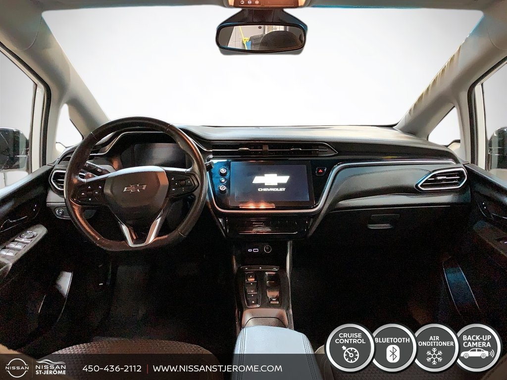 Chevrolet Bolt EV 1LT EV MAGS NOIR CRUISE CAMÉRA BLUETOOTH AUDIO + 2023 à Charlemagne, Québec - 11 - w1024h768px