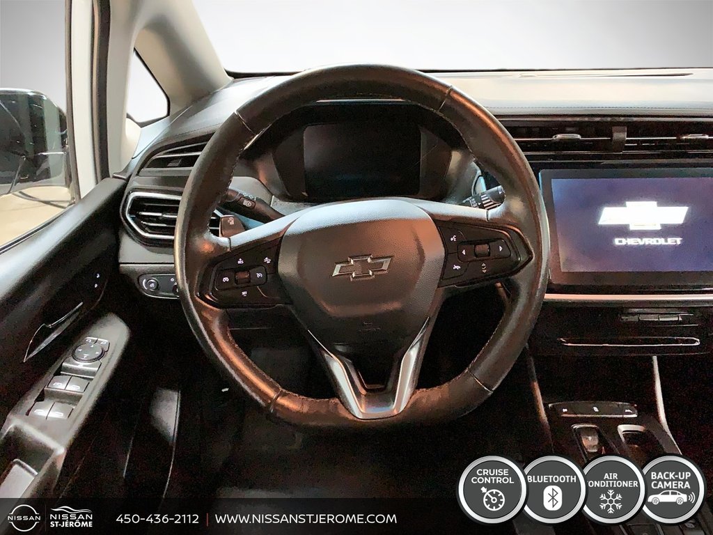Chevrolet Bolt EV 1LT EV MAGS NOIR CRUISE CAMÉRA BLUETOOTH AUDIO + 2023 à Charlemagne, Québec - 12 - w1024h768px