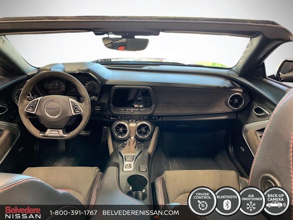 2019 Chevrolet Camaro ZL1  DÉCAPOTABLE V8 6.2L SURALIMENTÉ 650HP in Saint-Jérôme, Quebec - 10 - w1024h768px