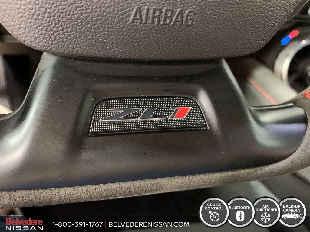 2019 Chevrolet Camaro ZL1  DÉCAPOTABLE V8 6.2L SURALIMENTÉ 650HP in Saint-Jérôme, Quebec - 22 - w1024h768px
