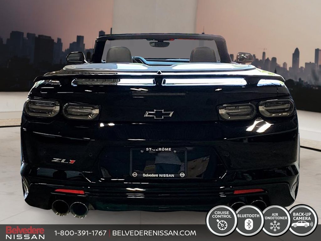 2019 Chevrolet Camaro ZL1  DÉCAPOTABLE V8 6.2L SURALIMENTÉ 650HP in Saint-Jérôme, Quebec - 27 - w1024h768px