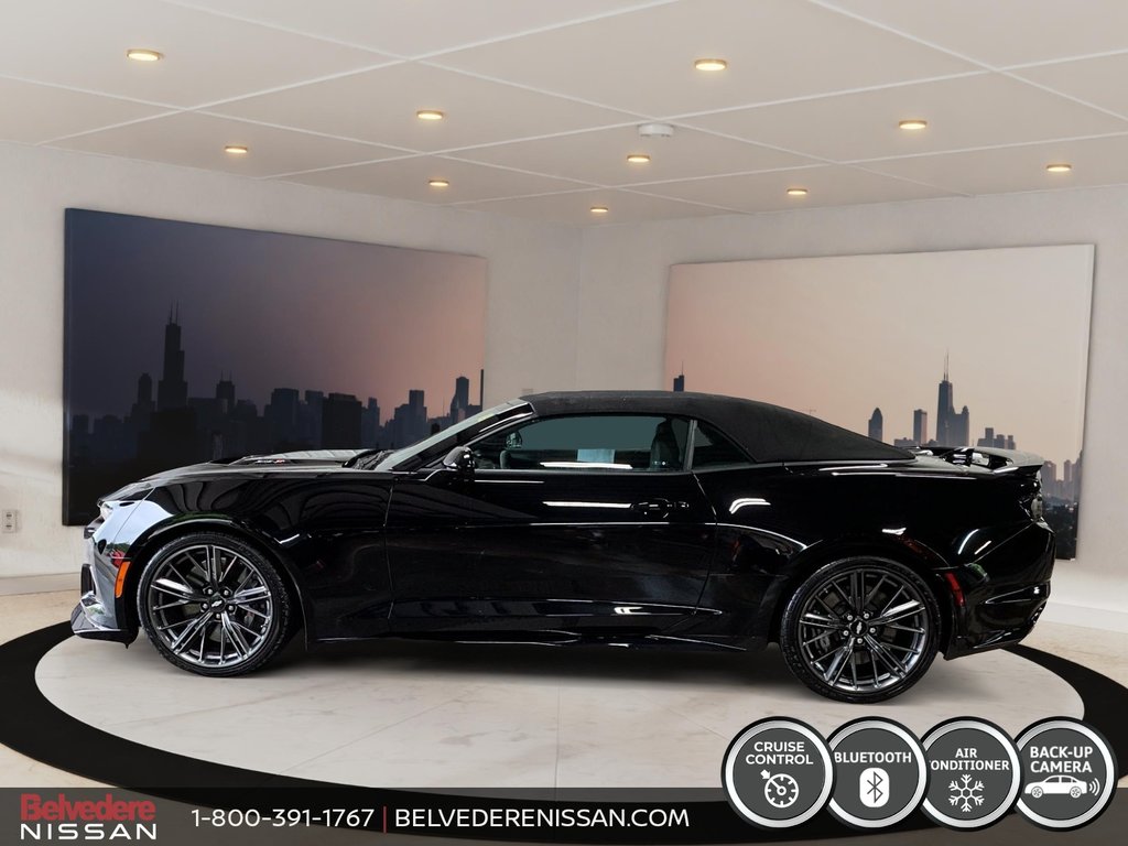 2019 Chevrolet Camaro ZL1  DÉCAPOTABLE V8 6.2L SURALIMENTÉ 650HP in Saint-Jérôme, Quebec - 6 - w1024h768px