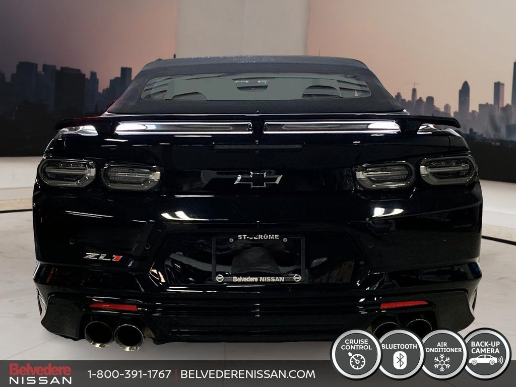 2019 Chevrolet Camaro ZL1  DÉCAPOTABLE V8 6.2L SURALIMENTÉ 650HP in Saint-Jérôme, Quebec - 4 - w1024h768px