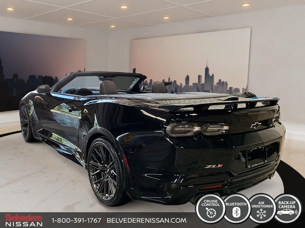2019 Chevrolet Camaro ZL1  DÉCAPOTABLE V8 6.2L SURALIMENTÉ 650HP in Saint-Jérôme, Quebec - 28 - w1024h768px