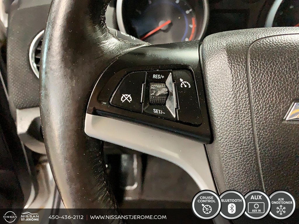 Chevrolet Cruze 1LT A/C BLUETOOTH *ECONOMIQUE* PNEUS HIVERS & ÉTÉ 2014 à Saint-Jérôme, Québec - 16 - w1024h768px