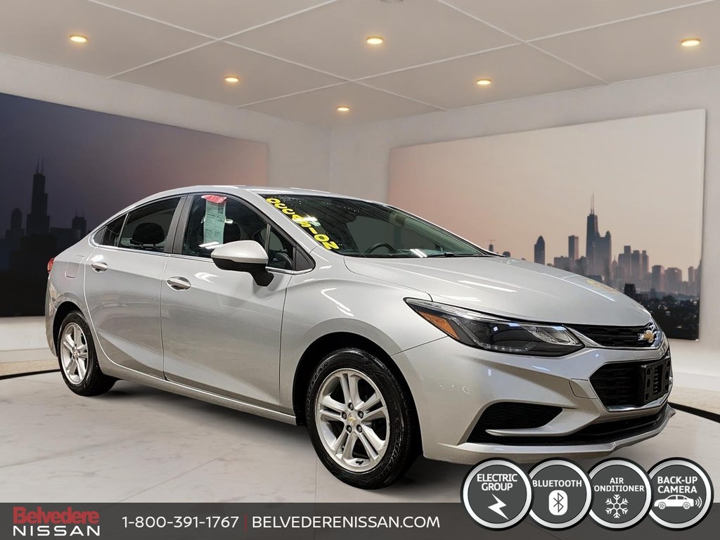 2018 Chevrolet Cruze LT AUTOMATIQUE MAGS CAMERA BLUETOOTH A/C in Saint-Jérôme, Quebec - 3 - w1024h768px