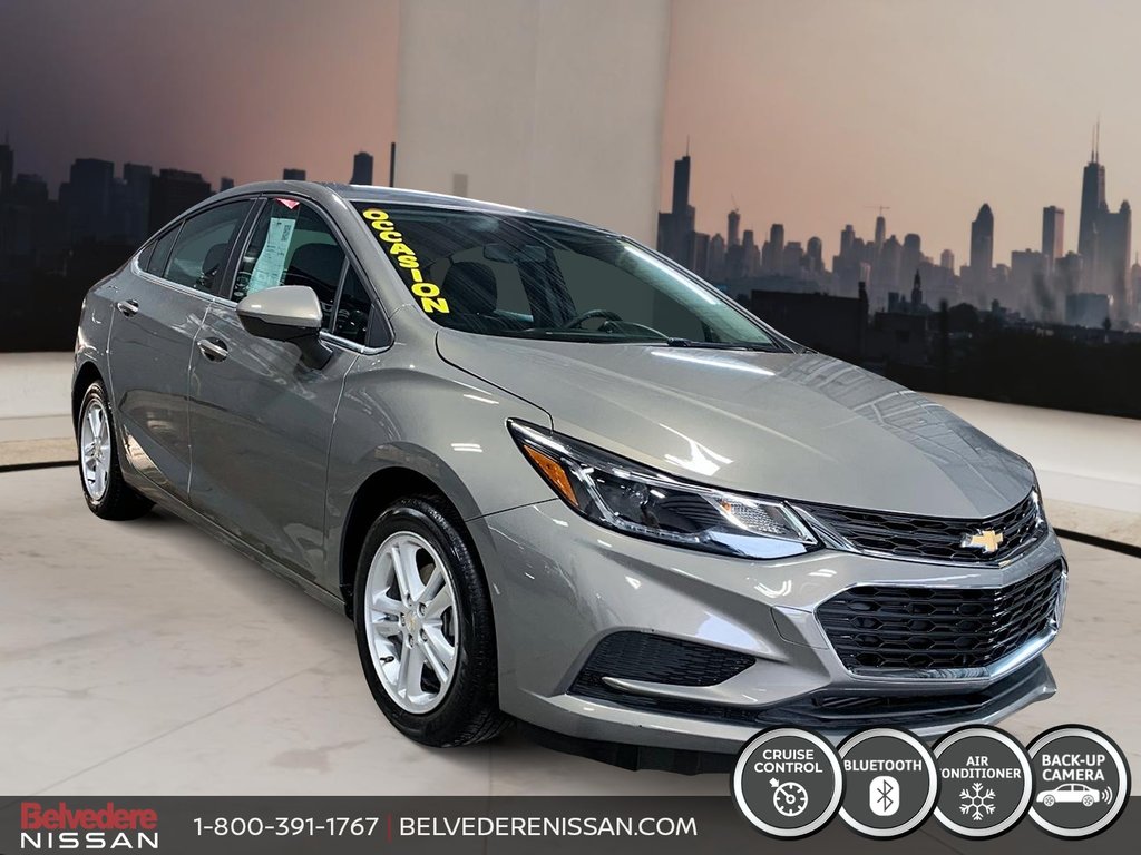 Chevrolet Cruze LT TURBO MAGS DÉMARREUR CAMÉRA DE RECUL CRUISE 2018 à Saint-Jérôme, Québec - 3 - w1024h768px