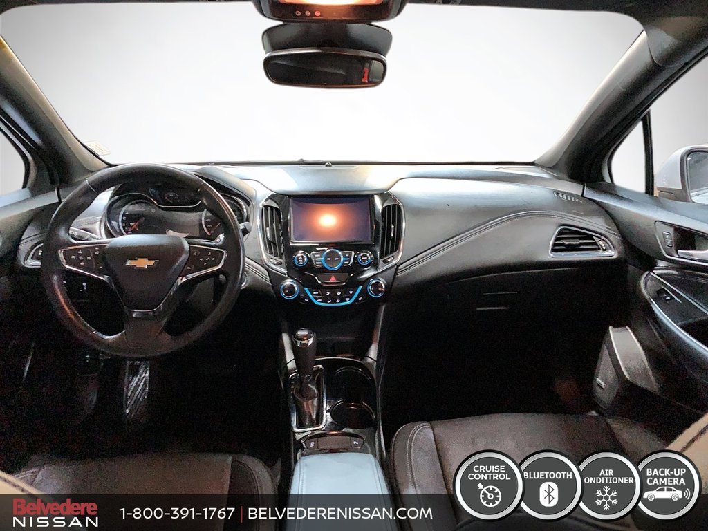 Chevrolet Cruze PREMIER RS HAYON A/C BLUETOOTH MAGS TOIT OUVRANT 2018 à Saint-Jérôme, Québec - 11 - w1024h768px