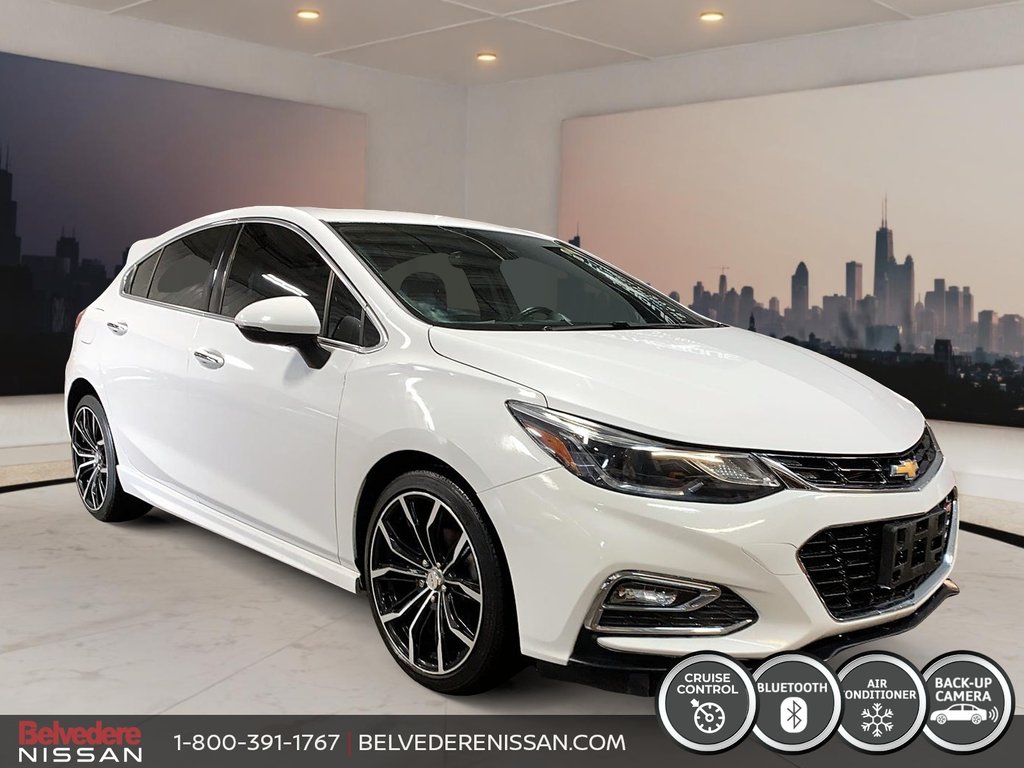 Chevrolet Cruze PREMIER RS HAYON A/C BLUETOOTH MAGS TOIT OUVRANT 2018 à Saint-Jérôme, Québec - 3 - w1024h768px