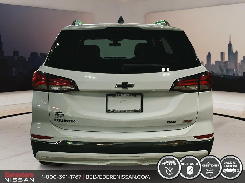 2022 Chevrolet Equinox RS AWD TOIT CRUISE CAMÉRA BLUETOOTH MAGS BLK ED in Saint-Jérôme, Quebec - 4 - w1024h768px
