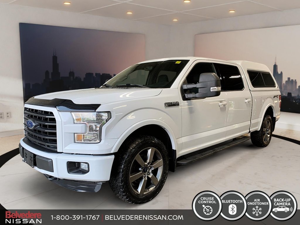 2016 Ford F-150 XLT SPORT SUPERCREW 4X4 BOITE 6.5 FIBRE MOTEUR 5.0 in Saint-Jérôme, Quebec - 1 - w1024h768px