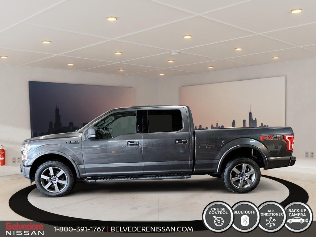 2017 Ford F-150 XLT FX4 4X4 CREW CAB TOIT OUVRANT  5.0L in Saint-Jérôme, Quebec - 7 - w1024h768px